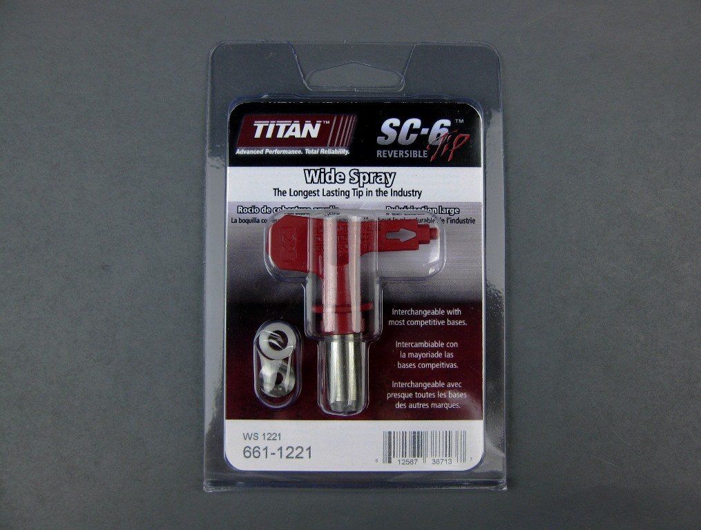 Wide Spray SC-6 Reversible Tip