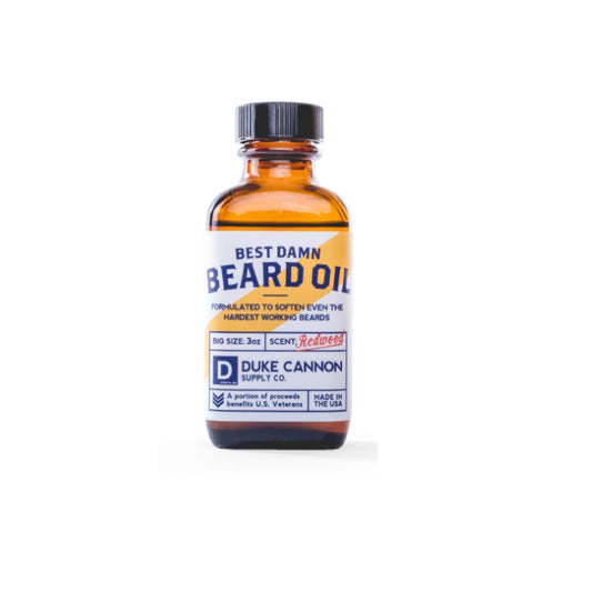 Duke Cannon Best Damn Beard Oil 3 oz 1 pk