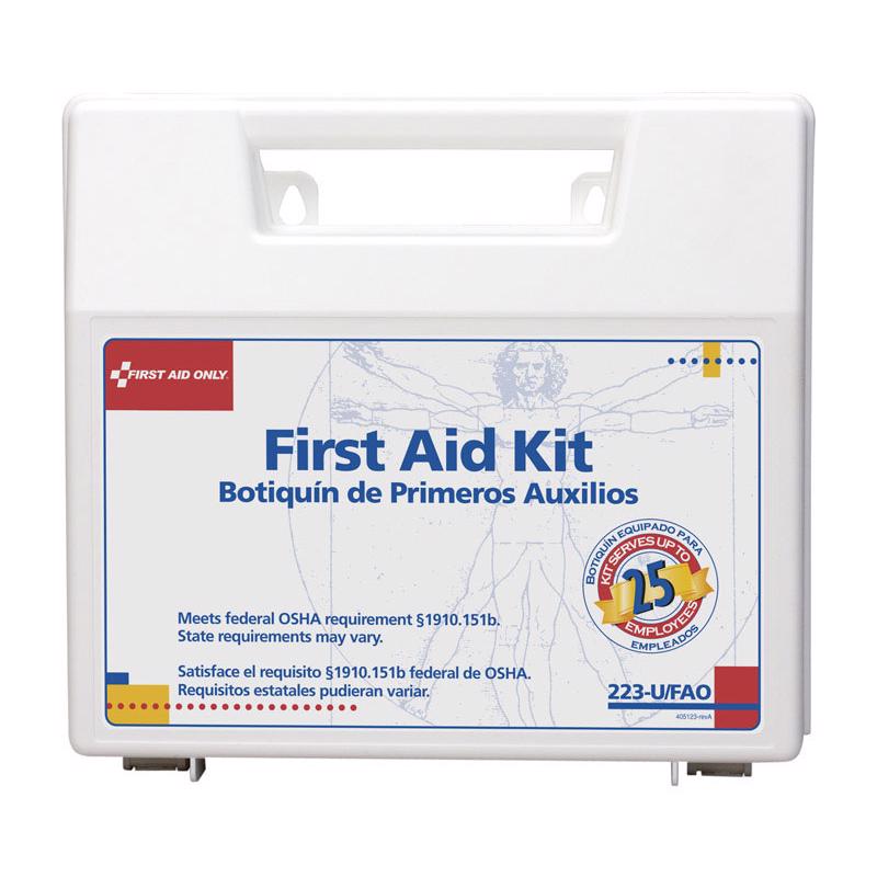 First Aid Only 25 Person First Aid Kit 107 ct