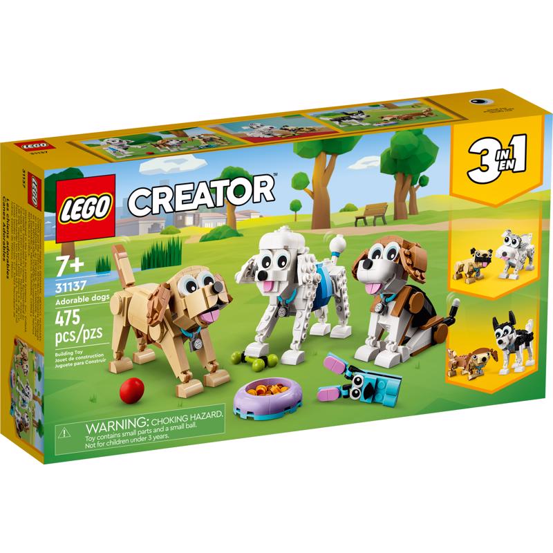 LEGO Creator Creator Adorable Dogs Multicolored 475 pc