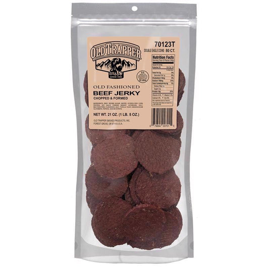 Old Trapper Double Eagles Old Fashioned Beef Jerky 21 oz Pouch