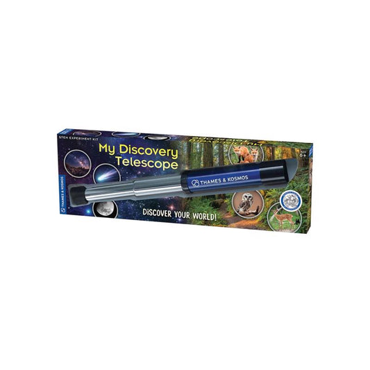 Thames & Kosmos My Discovery Telescope Blue/Silver