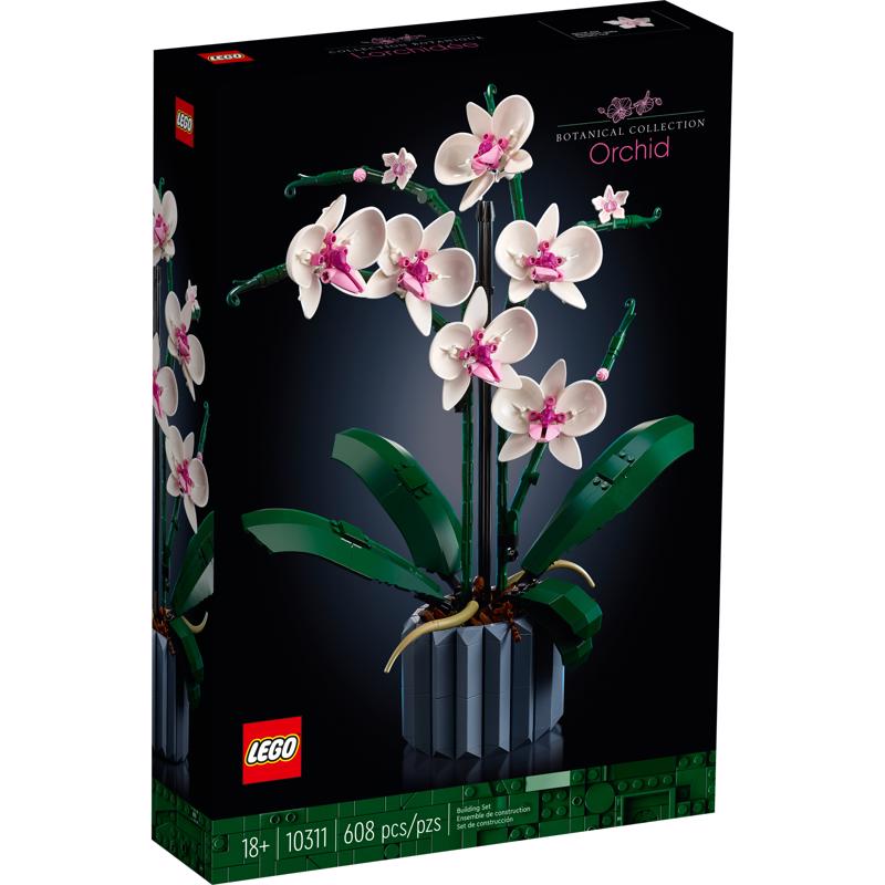 LEGO Botanical Collection Icons Building Kit Multicolored 608 pc