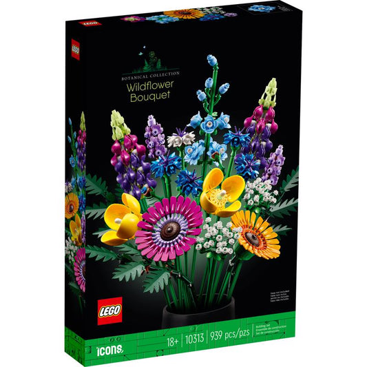 LEGO Botanical Collection Icons Building Kit Multicolored 939 pc