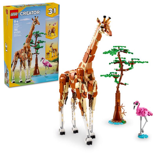 LEGO Creator Creator LEGO Creator Creator Wild Safari Animals Multicolor 780 pc