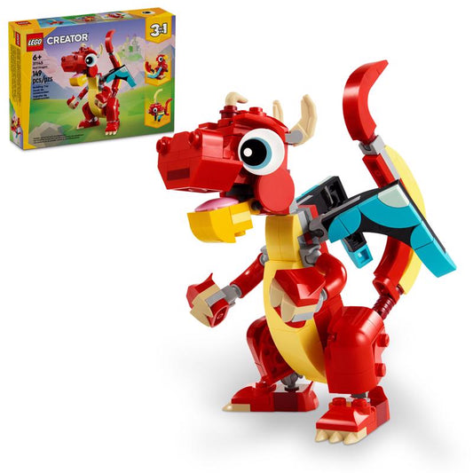 LEGO Creator Creator Red Dragon Multicolor 149 pc