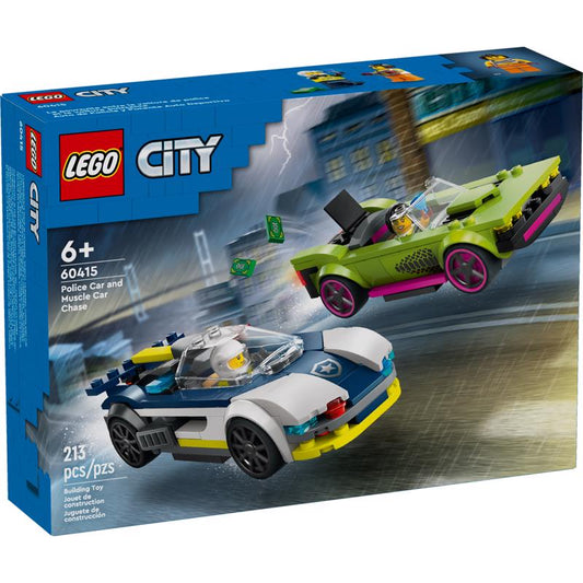 LEGO City Police Car & Muscle Car Chase Multicolor