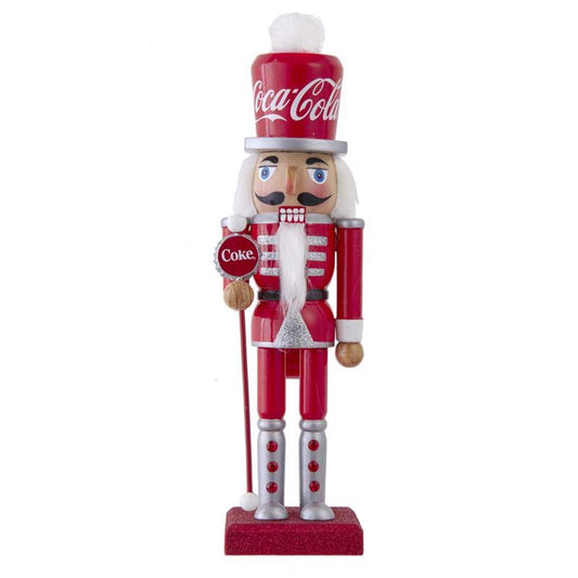 Kurt S. Adler Red Coca-Cola Nutcracker 10 in.