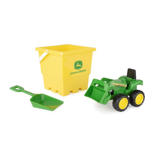 TOMY John Deere Farm Sandbox Set Green/Yellow 3 pc