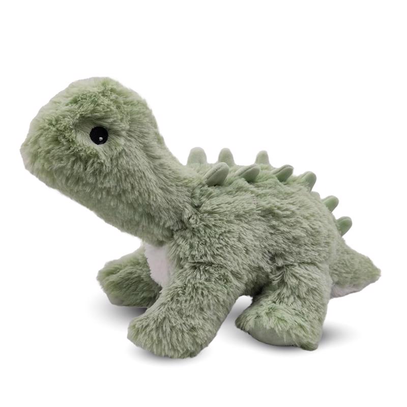 Warmies Long Neck Dinosaur Stuffed Animal Green