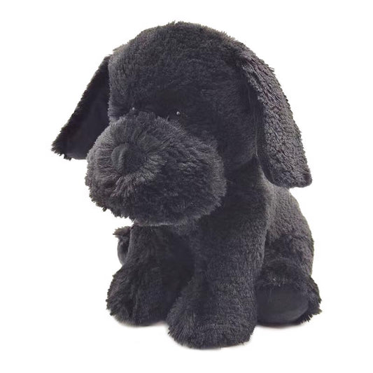 Warmies Labrador Stuffed Animal Black