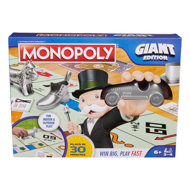 Spinmaster Giant Edition Monopoly Board Game