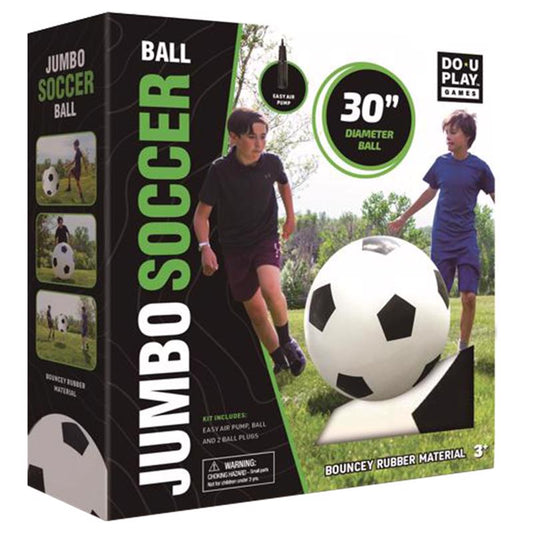 TreLines Do-U-Play Jumbo Soccer Ball Black/White 1 pc