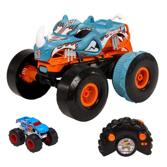 Mattel Hot Wheels Transforming Rhinomite Monster Trucks Multicolored