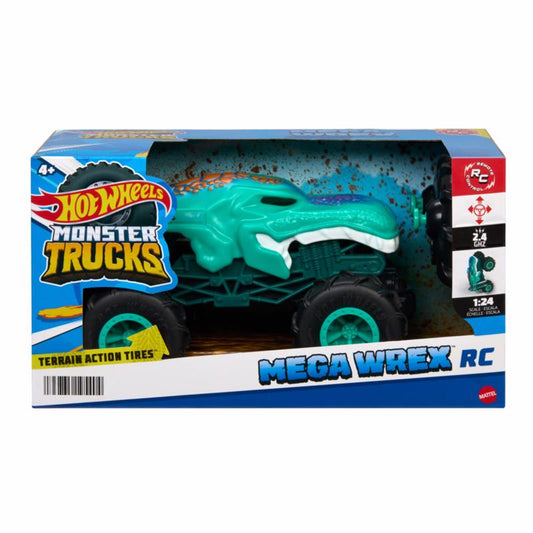 Mattel Hot Wheels Mega Wrex Remote Control Vehicle Multicolored