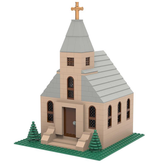 NovaBrix Church Block Set Multicolored 347 pc