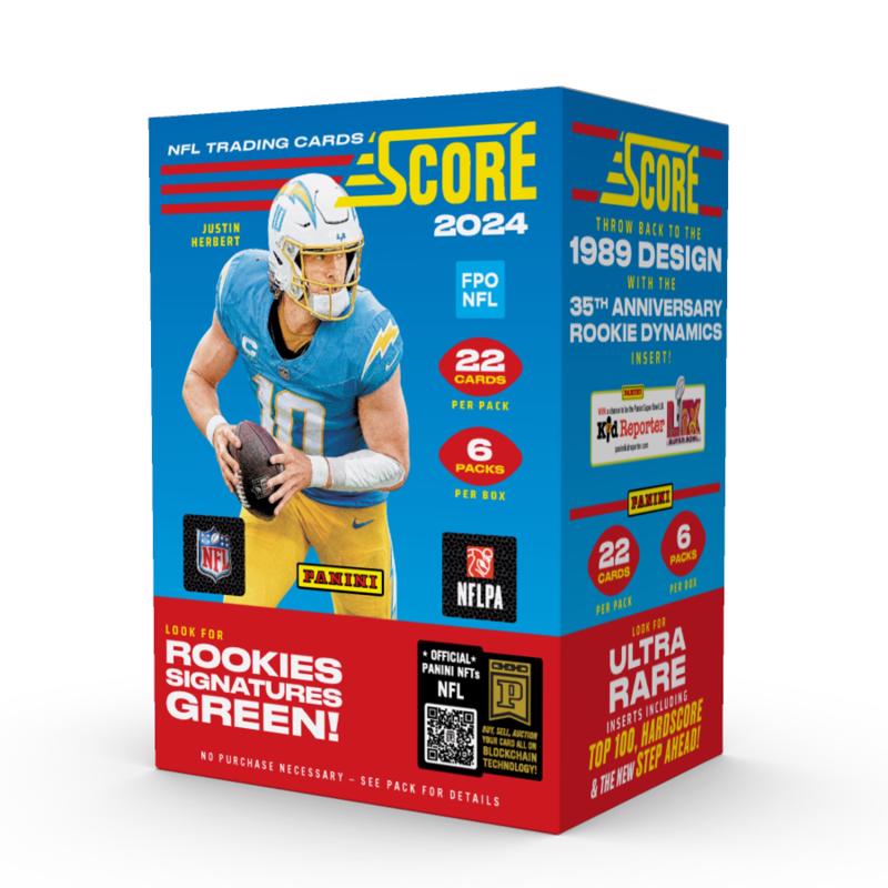 Panini NFL 2024 Score Football Blaster Box Trading Cards