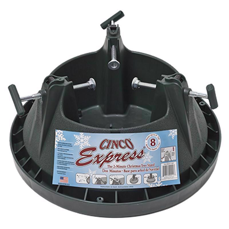 Cinco Express Plastic Real Christmas Tree Stand 8 ft.