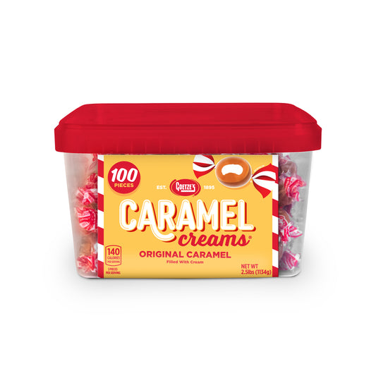 Goetze's Candy Caramel Creams Vanilla Caramel 40 oz