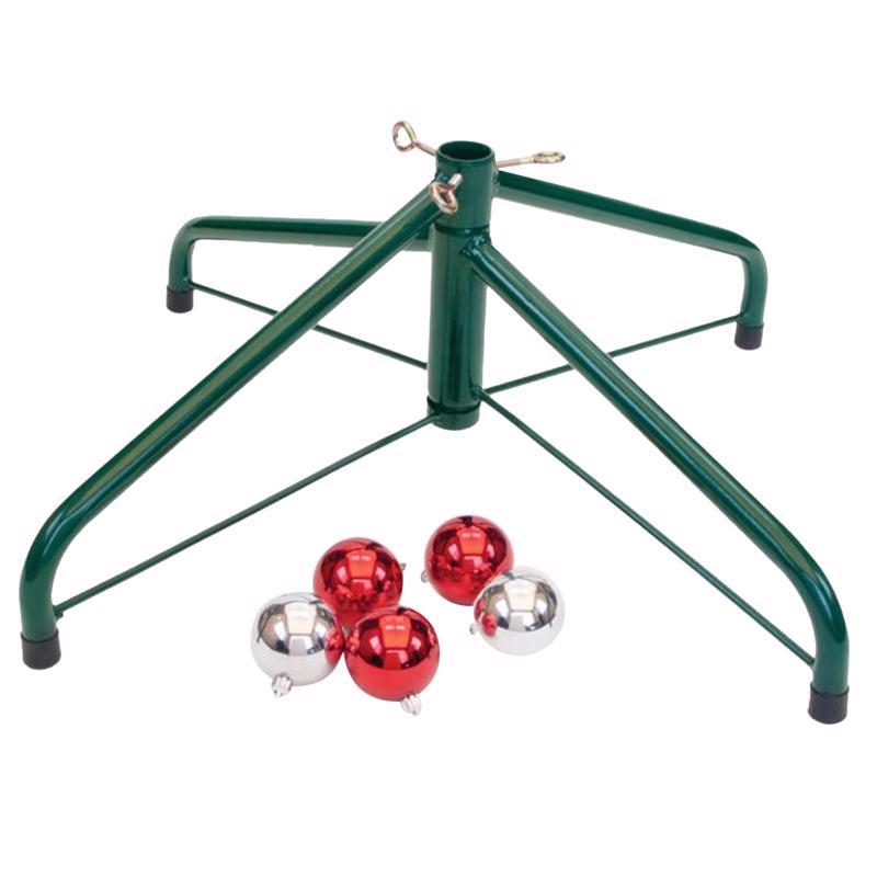 Jack Post Large Artificial Steel Artificial Christmas Tree Stand 9 ft.