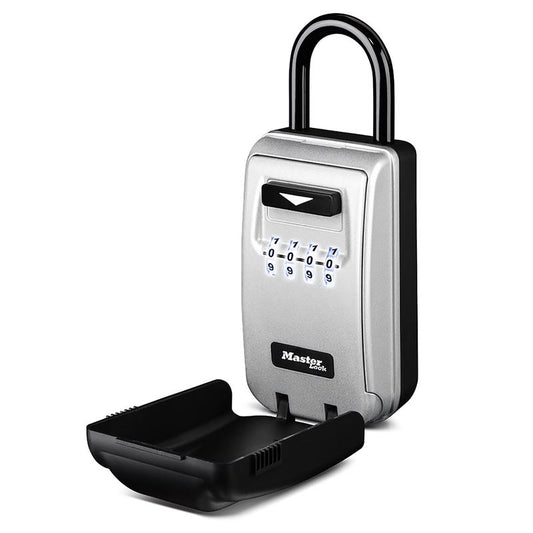 Master Lock 2.88 in. W Metal 4-Digit Combination Lock Box