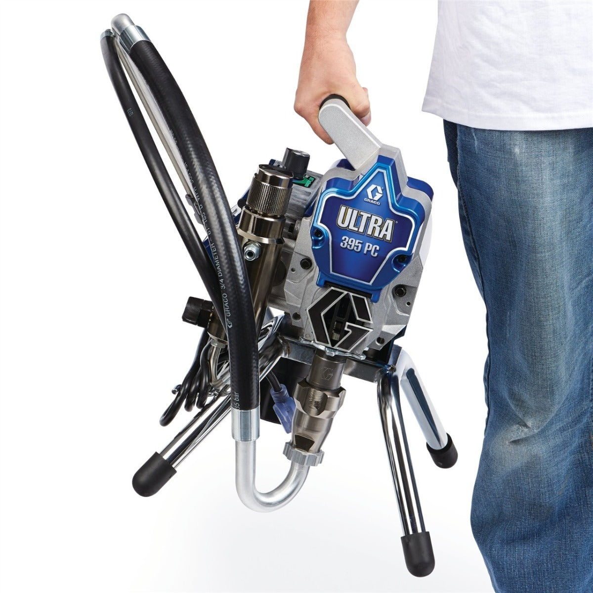 Graco Ultra 395 PC Airless Paint Sprayer - Stand - 17E844