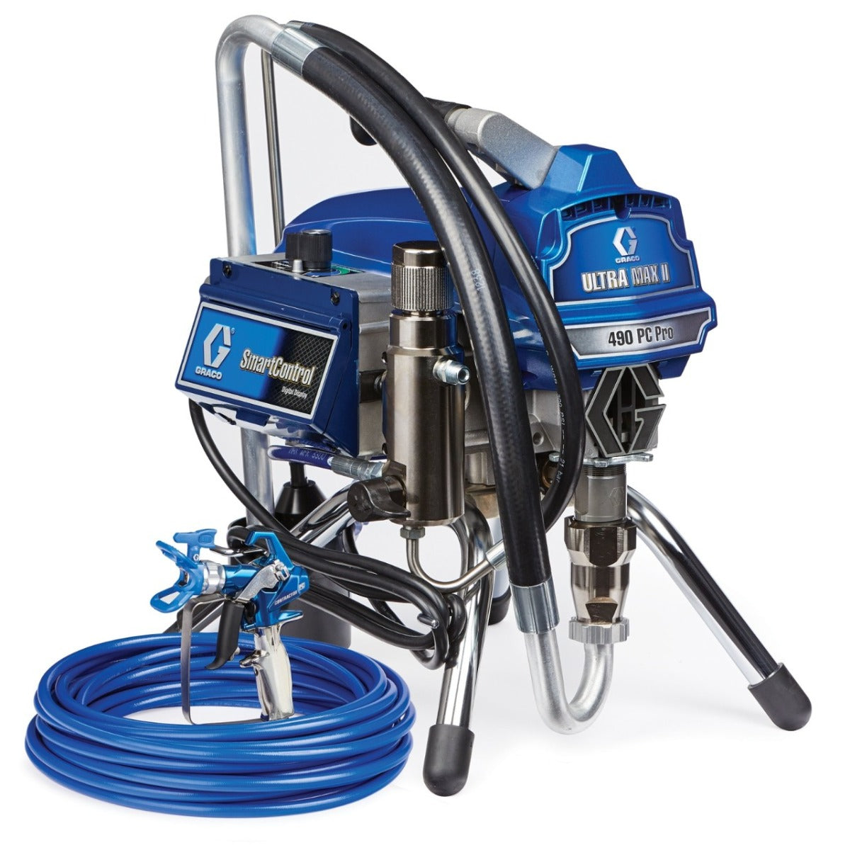 Graco Ultra Max II 490 PC Pro Electric Airless Paint Sprayer - Stand - 17E852