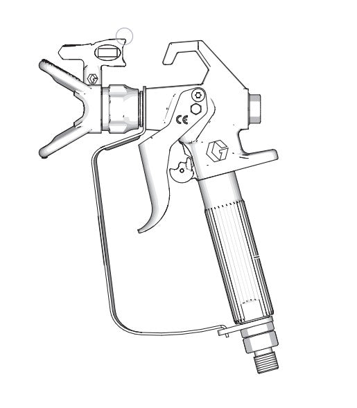 Graco Airless Two Finger Flex Plus Gun - 246468