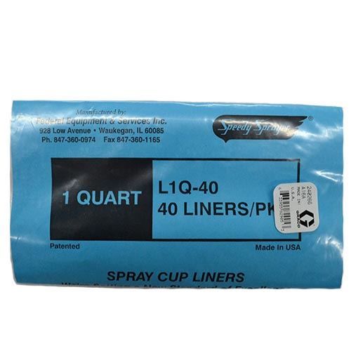 Metal Cup Liners, 1 qt., Universal - 40 Pack