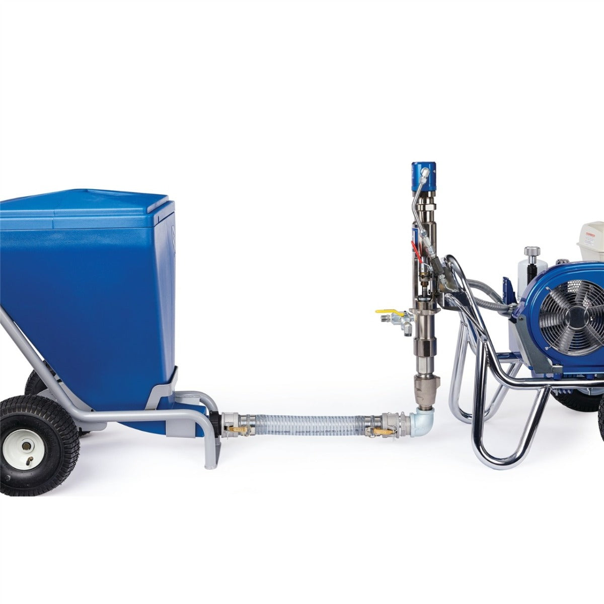 Graco 25D226 DutyMax GH 675DI Gas Hydraulic Airless Sprayer, Big 150 & Hopper