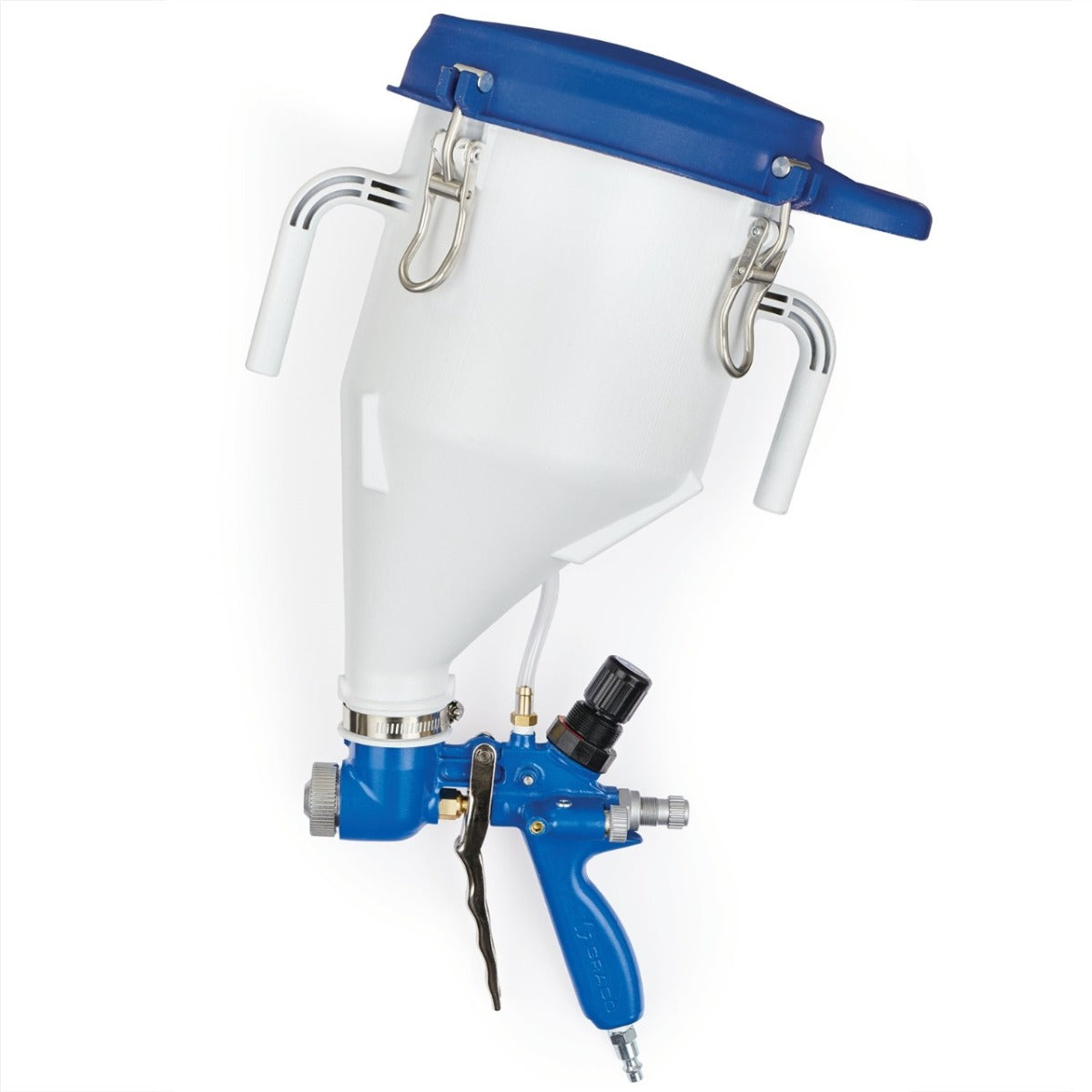 Graco FastFinish Pressure-Boosted Hopper Gun - 25D496