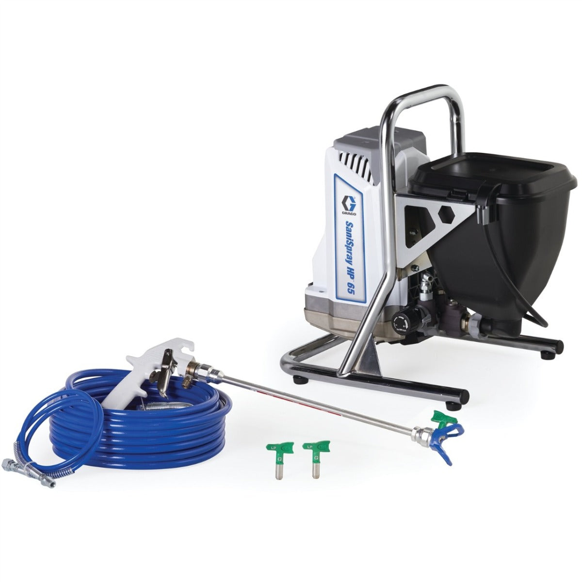 Graco SaniSpray HP 65 Electric Airless Disinfectant Sprayer - 25R792 (Portable Hopper Sprayer)