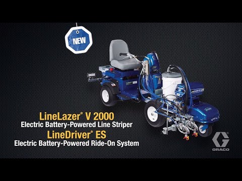 Graco LineDriver ES, Ride-On System (4 AGM Batteries) -25N555