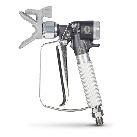 XTR724 XTR5+ High Pressure Airless Spray Gun, Round Handle, 4-Finger Trigger with 519 XHD RAC Tip